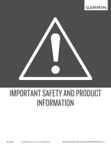 Garmin InstinctSolar Product notices