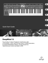 MUSIC Group Manufacturing PH DeepMind 12 Manual do usuário