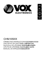 VOX electronics CHM 650IX Operating Instructions Manual