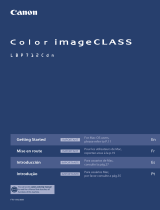 Canon Color imageCLASS LBP712Cdn Getting Started