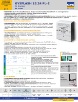 GYS GYSFLASH 15.24 PL-E Ficha de dados