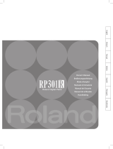 Roland RP301R Manual do proprietário