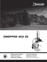Productos McLand GARLAND CHOPPER 452 ZE Series Manual do usuário