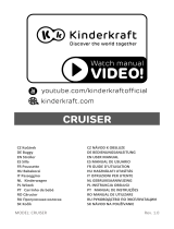 Kinderkraft Cruiser Manual do usuário