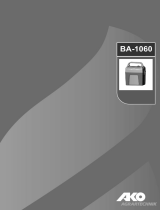 AKO BA-1060 Manual do usuário