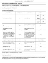 Whirlpool WFE 2B19 Product Information Sheet