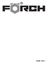 Forch 5326 125 1 Manual do usuário