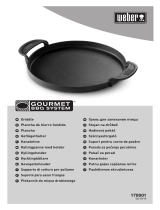 Weber Gourmet BBQ System 178901 Manual do usuário