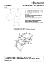 Bauknecht ETPI 6630 IN Program Chart