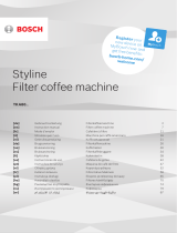 Bosch Styline TKA8A05 Serie Manual do usuário