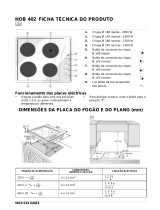 IKEA HOB 402/W Program Chart