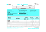 Whirlpool ADG 975/3 IXM Program Chart