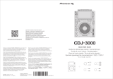 Pioneer DJ CDJ-3000 Guia rápido