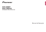 Pioneer AVH-180DVD Manual do usuário