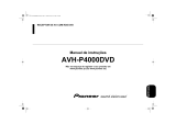 Pioneer AVH-P4000DVD Manual do usuário
