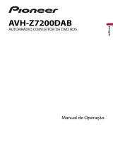 Pioneer AVH-Z7200DAB Manual do usuário