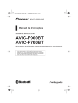Pioneer AVIC-F900BT Manual do usuário