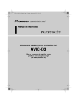 Pioneer AVIC-D3 Manual do usuário