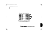 Pioneer DEH-1100MP Manual do usuário