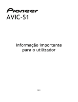 Pioneer avic-s1 Manual do usuário
