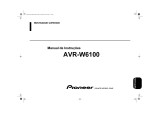 Pioneer AVR-W6100 Manual do usuário