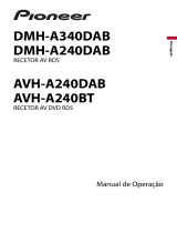 Pioneer DMH-A240DAB Manual do usuário