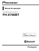 Pioneer FH-X700BT Manual do usuário