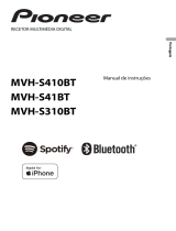 Pioneer MVH-S310BT Manual do usuário