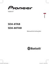 Pioneer SDA-80TAB & SPH-T20BT Manual do usuário