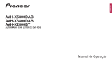 Pioneer AVH-X5800DAB Manual do usuário