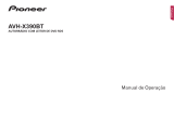 Pioneer AVH-X390BT Manual do usuário