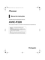 Pioneer AVIC-F220 Manual do usuário