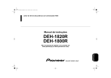 Pioneer DEH-1820R Manual do usuário