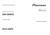 Pioneer MVH-280FD Manual do usuário