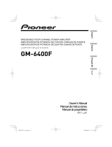 Pioneer GM-6400F Manual do usuário