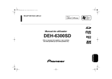 Pioneer DEH-6300SD Manual do usuário