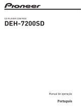 Pioneer DEH-7200SD Manual do usuário