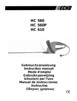 Echo HC 560 Manual do usuário