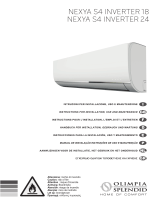Olimpia Splendid NEXYA S4 INVERTER 24 Manual do usuário