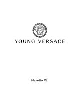 Peg-Perego Young Versace Navetta XL Manual do usuário