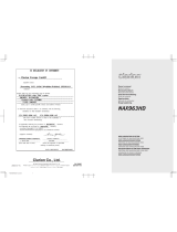 Clarion NAX963HD Manual do proprietário
