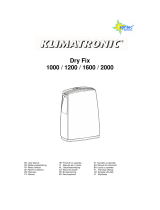Suntec KLIMATRONIC DryFix 1600 Manual do usuário