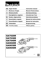 Makita GA9040R Manual do usuário