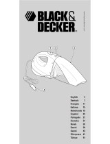 Black & Decker Dustbuster ACV1205 Manual do usuário
