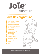 Joie Pact flex signature Manual do usuário