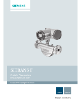 Siemens SITRANS FC430 Installatio And User's Operating Instructions