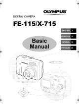 Olympus FE 115 - Digital Camera - 5.0 Megapixel Manual do usuário