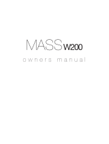 Mass W200 Manual do proprietário