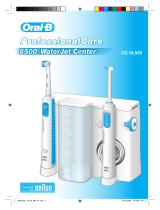 Braun OC16525, Professional Care 6500 WaterJet Center Manual do usuário