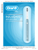 Braun Pulsonic Slim 2000-2900 Manual do usuário